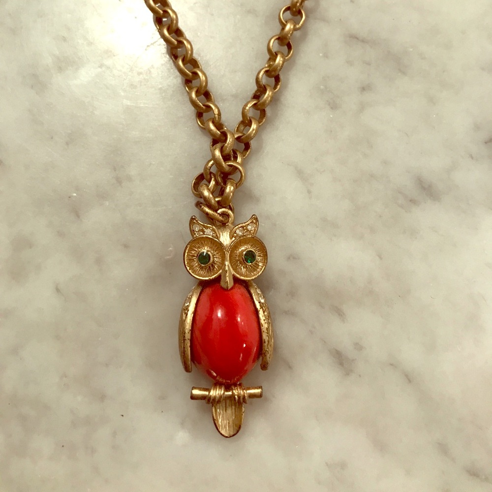 Stella & Dot Owl Necklace